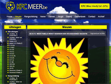 Tablet Screenshot of kfcmeer.be